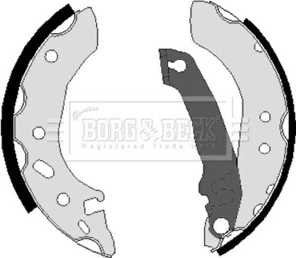 Sapatas do freio de estacionamento para Ford Escort (GAL)