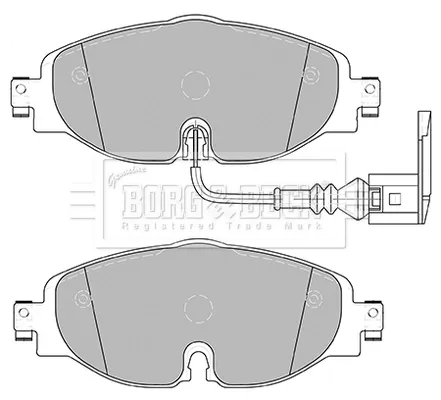 Sapatas do freio dianteiras de disco Volkswagen Passat B8 sedan (3G2, CB2) (2014 - 2025) preço, a partir de