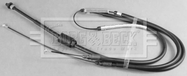 BKB6012 Borg&beck cabo do freio de estacionamento, kit para automóvel