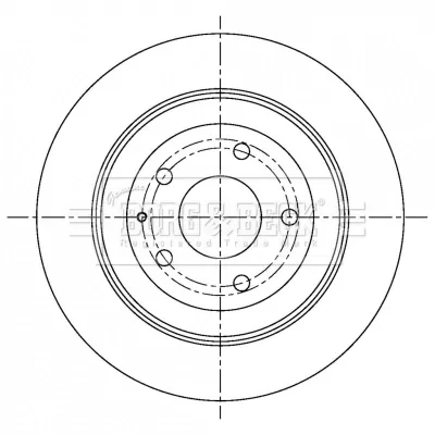  Disco do freio traseiro Mazda CX-5 1