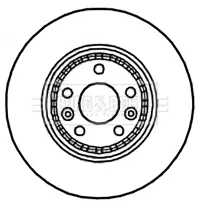 Disco do freio dianteiro para Renault Scenic GRAND IV R9