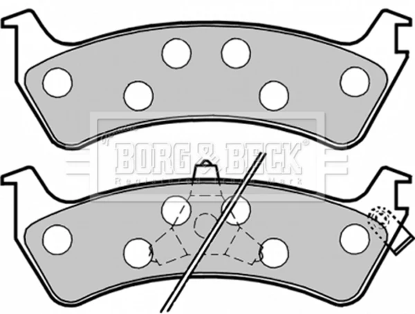 Sapatas do freio traseiras de disco para Ford Explorer 