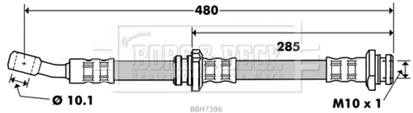 BBH7386 Borg&beck