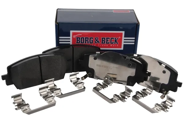 Sapatas do freio dianteiras de disco BBP2928 Borg&beck