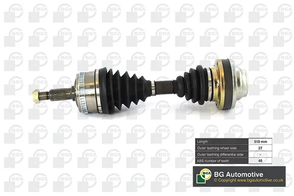 Semieixo (acionador) dianteiro DS5602A BGA