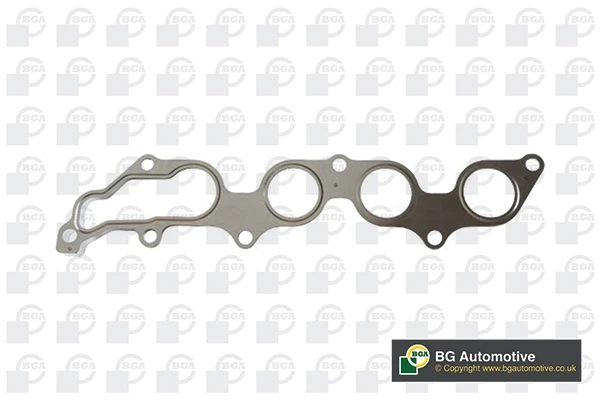Vedante de tubo coletor de escape para Mazda 3 (BL)