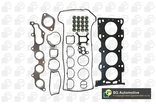 Vedante da tampa de válvulas de motor, kit Volvo V50 