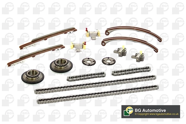 Cadeia do mecanismo de distribuição de gás, kit para Jaguar S-type (CCX)