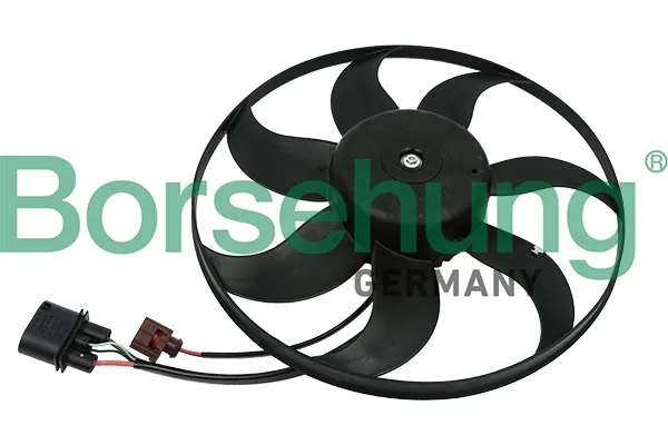 Ventilador elétrico de esfriamento montado (motor + roda de aletas) esquerdo B11499 Borsehung