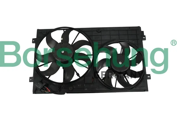Ventilador elétrico de esfriamento montado (motor + roda de aletas) esquerdo B11498 Borsehung
