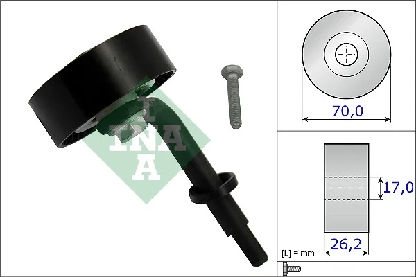 WG1252603 Wilmink Group rolo de reguladora de tensão da correia de transmissão