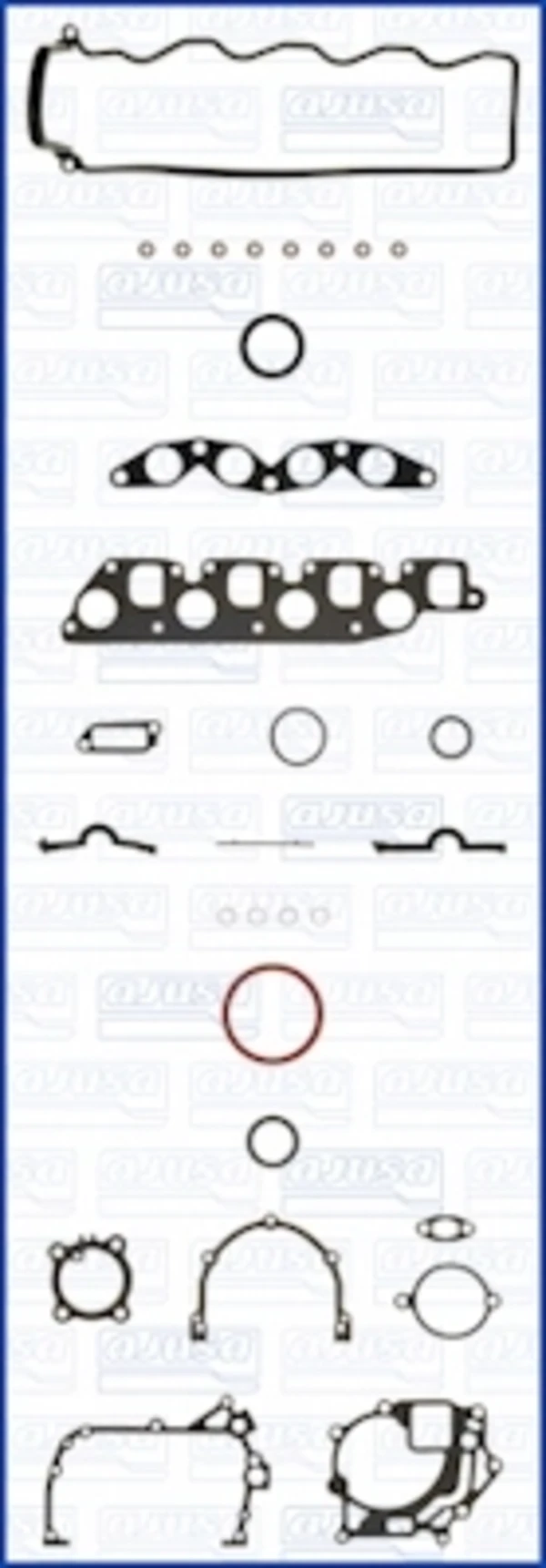 Kit de vedantes de motor completo WG1165876 Wilmink Group