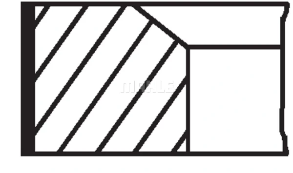 Kit de anéis de pistão de motor, STD. para Toyota RAV4 (A3)