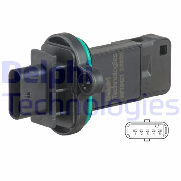 WG2175005 Wilmink Group sensor de fluxo (consumo de ar, medidor de consumo M.A.F. - (Mass Airflow))