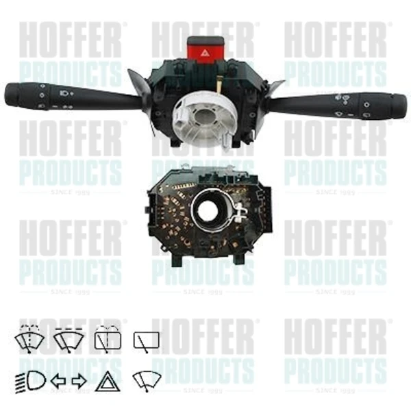 183160560 Fiat/Alfa/Lancia comutador instalado na coluna da direção, montado