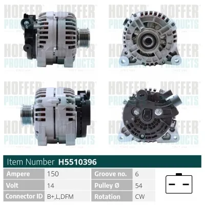 Gerador Citroen Jumper 244