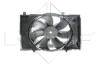Ventilador elétrico de esfriamento montado (motor + roda de aletas) WG1720429 Wilmink Group