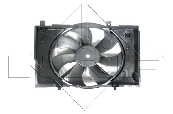 Ventilador elétrico de esfriamento montado (motor + roda de aletas) WG1720429 Wilmink Group