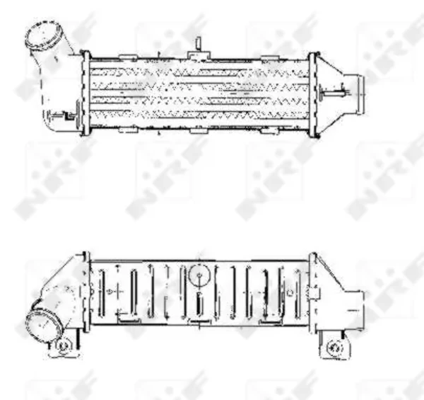 WG1723967 Wilmink Group radiador de intercooler