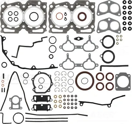 Kit de vedantes de motor completo Subaru Legacy II