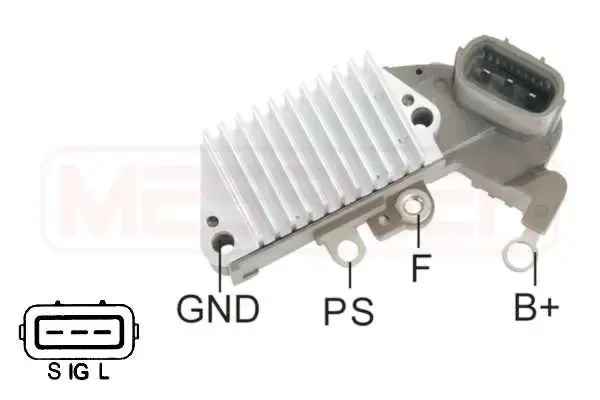 Relê-regulador do gerador (relê de carregamento) MINI Cooper R56
