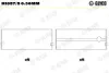 Folhas inseridas principais de cambota, kit, 1ª reparação ( + 0,25) Citroen C15 VD