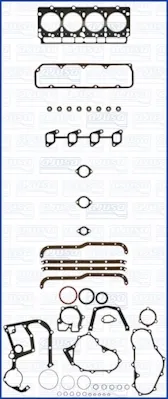 Kit de vedantes de motor completo Ford Transit III