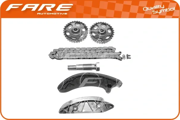 Cadeia do mecanismo de distribuição de gás, kit 15018 Fare