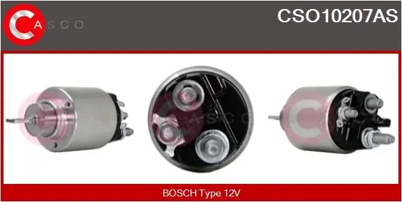 Relê retrator do motor de arranco CSO10207AS Casco