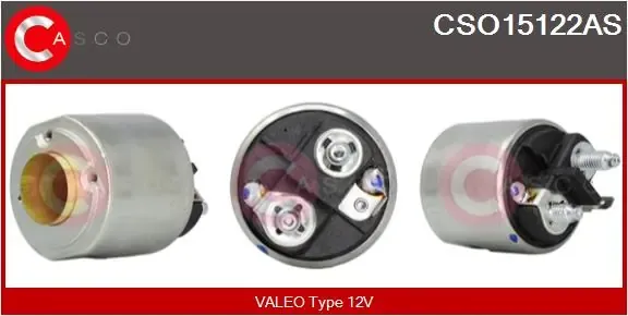 Relê retrator do motor de arranco CSO15122AS Casco