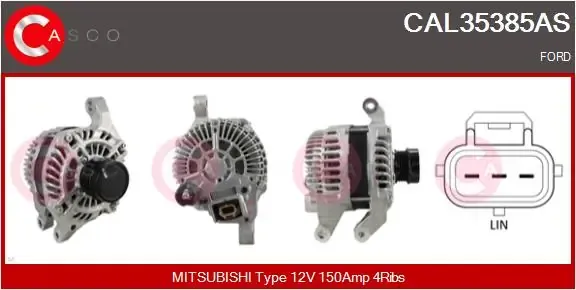 Gerador CAL35385AS Casco
