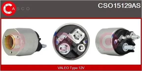 Relê retrator do motor de arranco CSO15129AS Casco