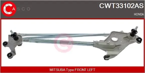 Trapézio de limpador pára-brisas CWT33102AS Casco