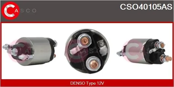 Relê retrator do motor de arranco CSO40105AS Casco