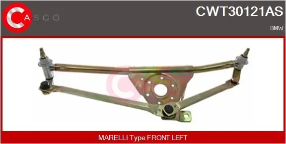 Trapézio de limpador pára-brisas CWT30121AS Casco