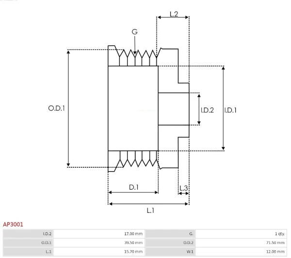 AP3001 As-pl