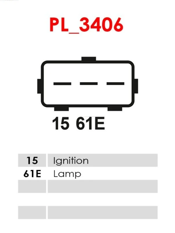 ARE3045 As-pl relê-regulador do gerador (relê de carregamento)