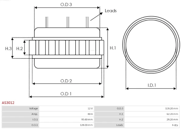 AS3012 As-pl