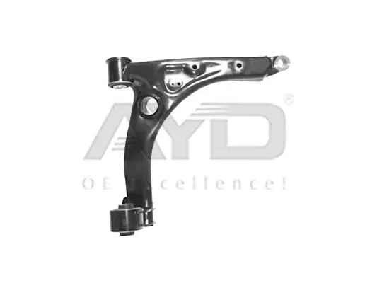 Braço oscilante inferior direito de suspensão dianteira 2N0407152L VAG