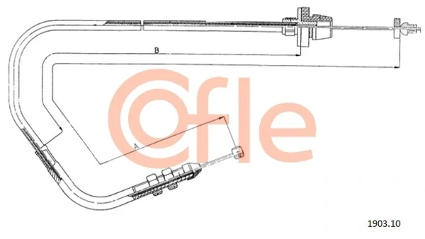 7699907 Fiat/Alfa/Lancia cabo/pedal de gás (de acelerador)