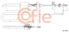 Cabo de embraiagem Renault Scenic 1 JA0, JA1, FA0