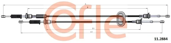 Compre 1366105A Prodrivers Cabo de mudança duplo