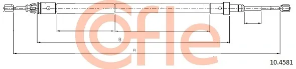 Cabo do freio de estacionamento traseiro esquerdo Peugeot/Citroen E074062 preço, a partir de 20,46 USD