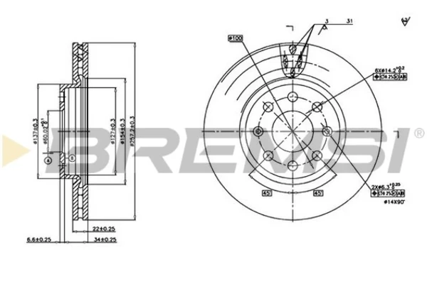 CD7304V Bremsi