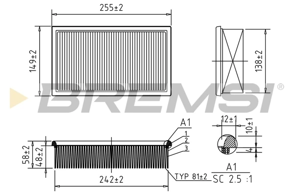 FA1626 Bremsi