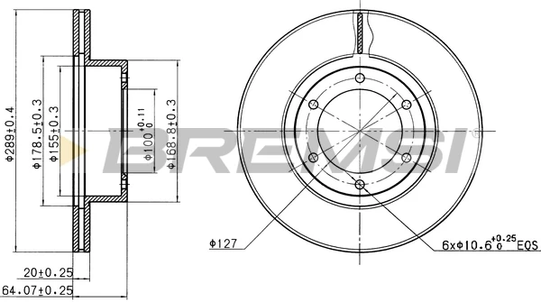 CD6596V Bremsi