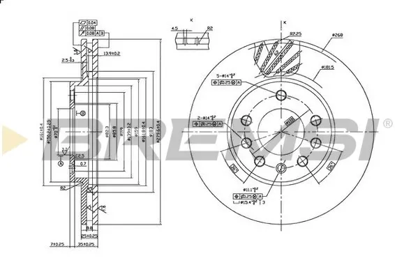 CD7042V Bremsi