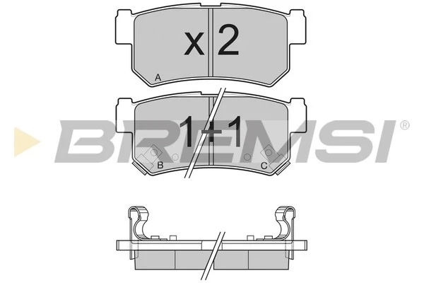 BP3203 Bremsi