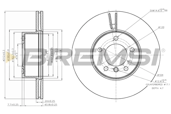 CD7717V Bremsi