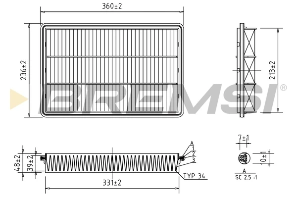 FA1390 Bremsi